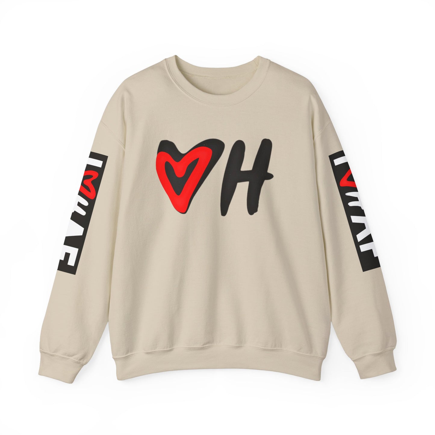 I Luv Hrd AF Unisex Heavy Blend™ Crewneck Sweatshirt