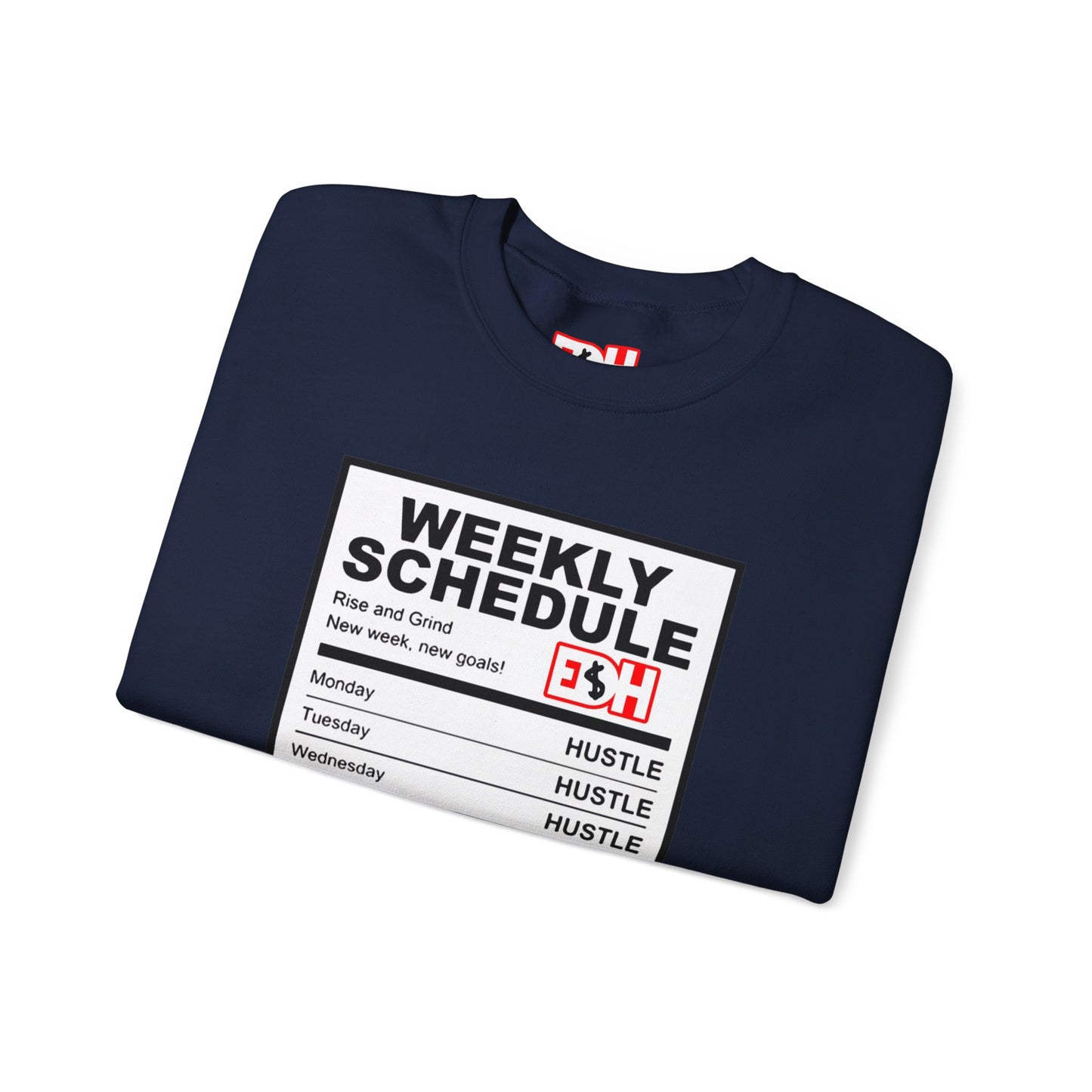 Ingredients to Hu$tle Unisex Heavy Blend™ Crewneck Sweatshirt