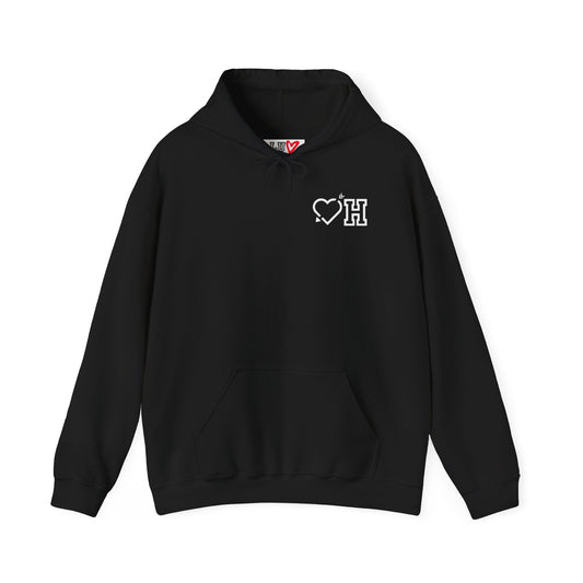 College Letter Luv Hrd (Hard) Unisex Heavy Blend™ Hooded Sweatshirt