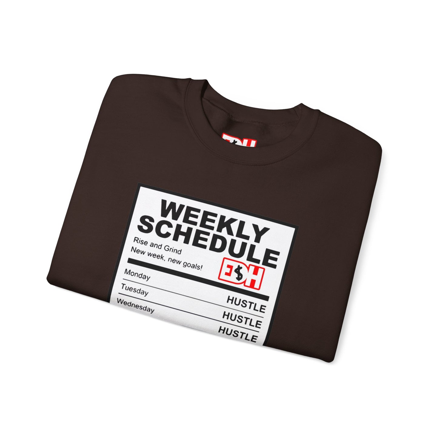 Ingredients to Hu$tle Unisex Heavy Blend™ Crewneck Sweatshirt