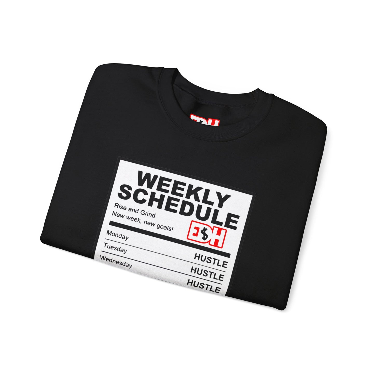 Ingredients to Hu$tle Unisex Heavy Blend™ Crewneck Sweatshirt