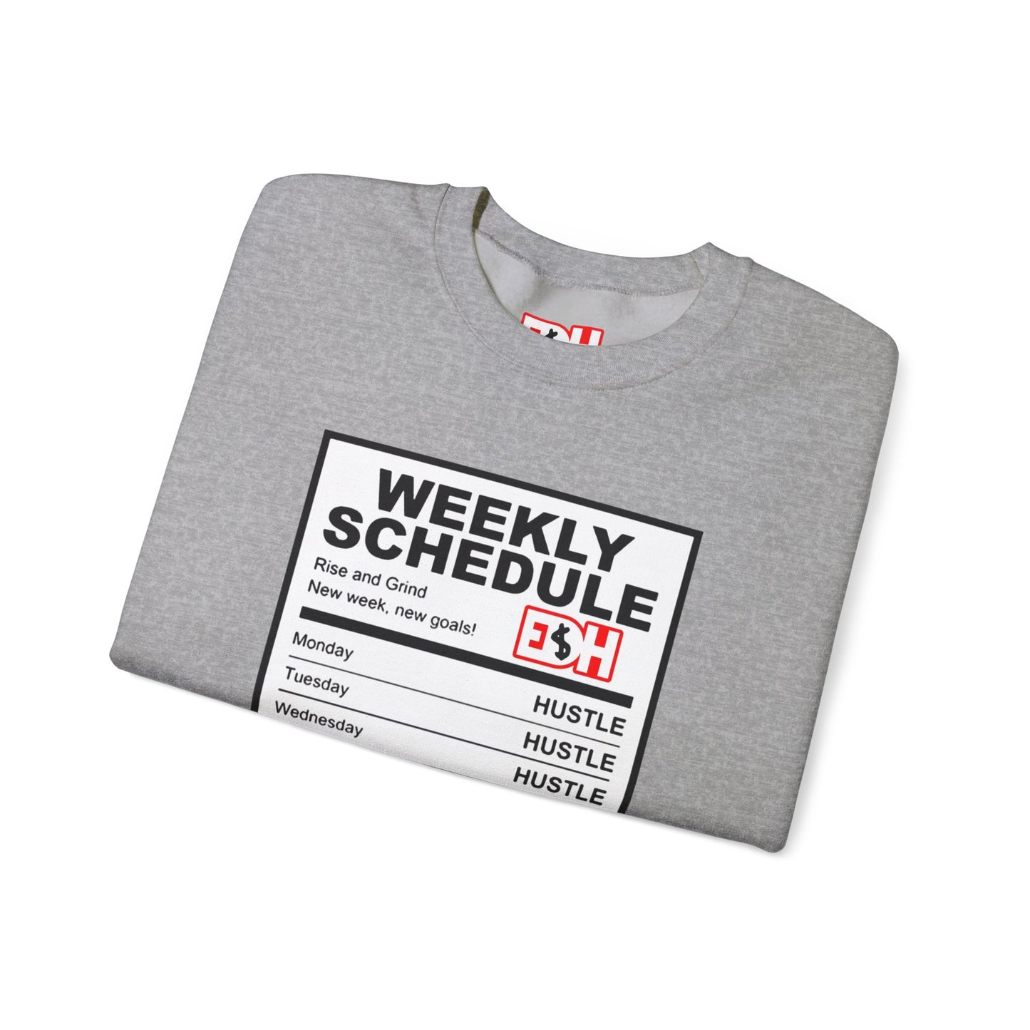 Ingredients to Hu$tle Unisex Heavy Blend™ Crewneck Sweatshirt
