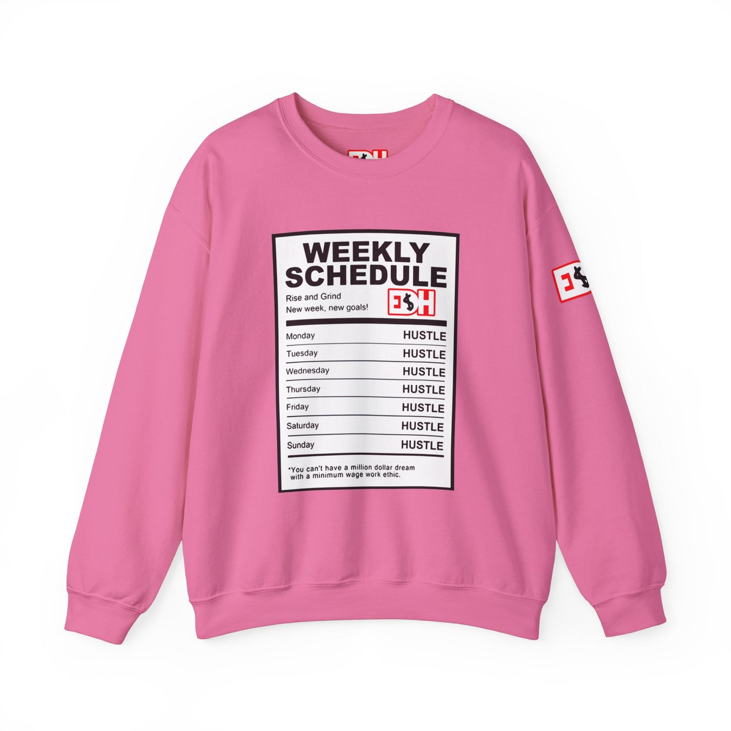Ingredients to Hu$tle Unisex Heavy Blend™ Crewneck Sweatshirt