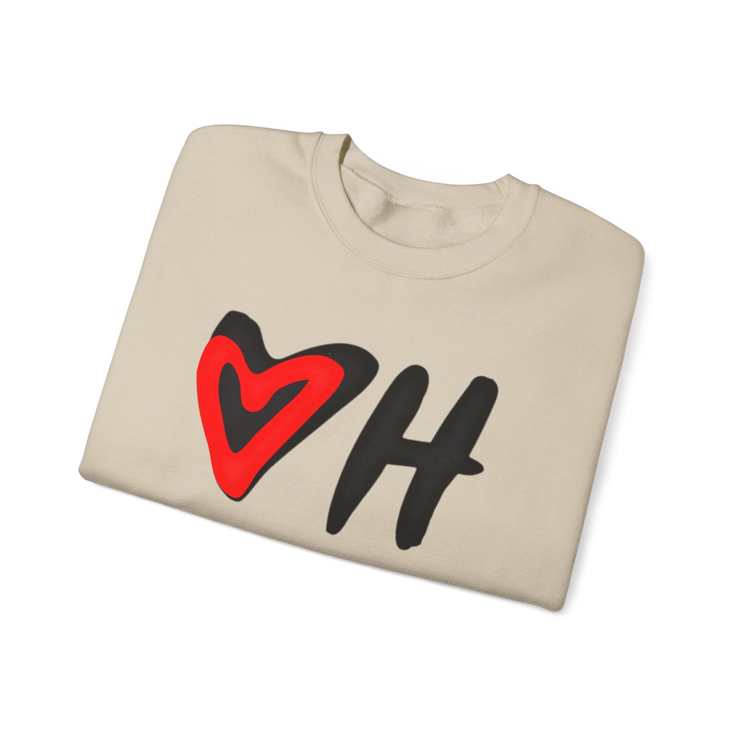 I Luv Hrd AF Unisex Heavy Blend™ Crewneck Sweatshirt